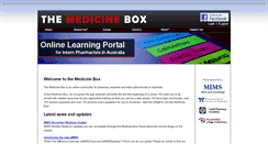 Desktop Screenshot of openthemedicinebox.com